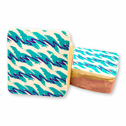 Blueberry Cheesecake Fudge Block