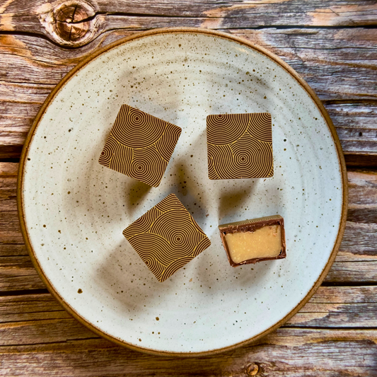 Peanut Butter Chocolate Fudge Truffles