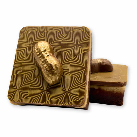 Peanut Butter Chocolate Fudge Block