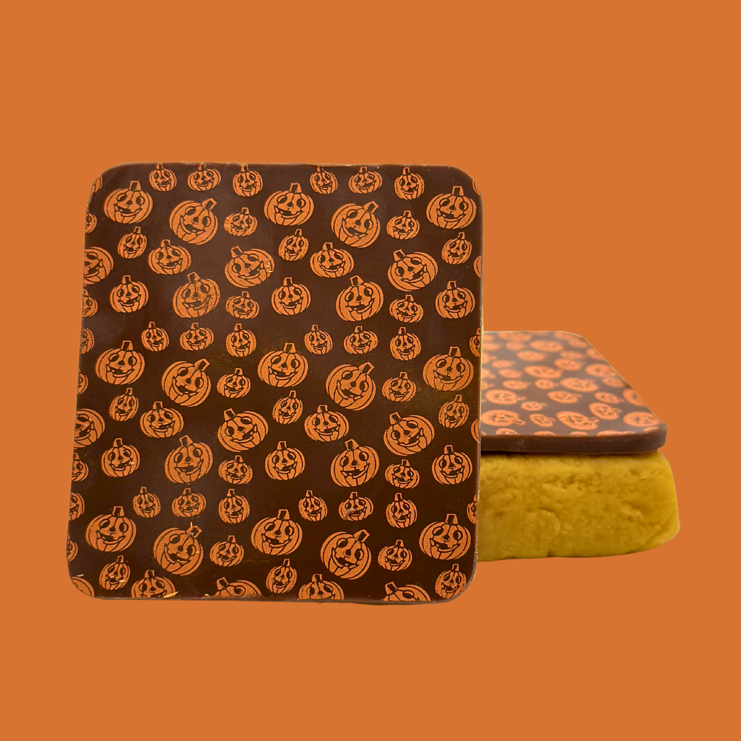 Pumpkin Spice Fudge Block