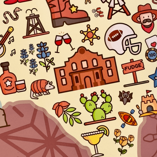 Texas Advent Calendar  *Ships from November 17th - November 24th*