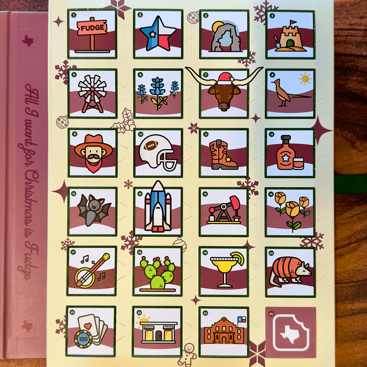 Texas Advent Calendar  *Ships from November 17th - November 24th*