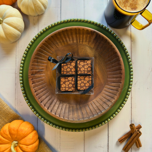 Pumpkin Spice Fudge Truffles