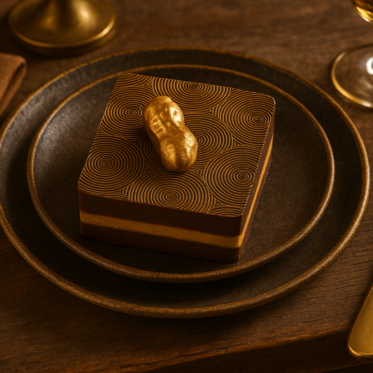 Peanut Butter Chocolate Fudge Block
