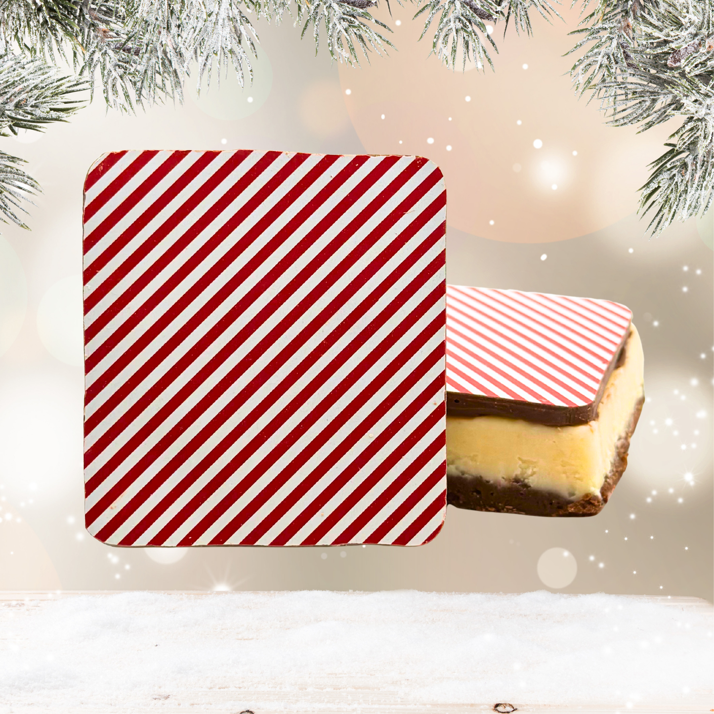 Peppermint Fudge Block