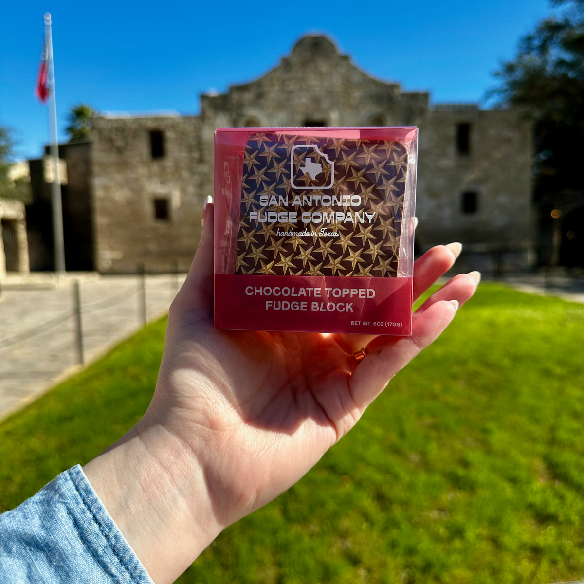 Chocolate Pecan Fudge Block – San Antonio Fudge Co.