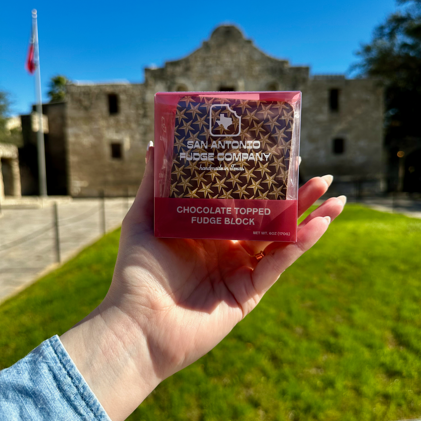 Chocolate Pecan Fudge Block